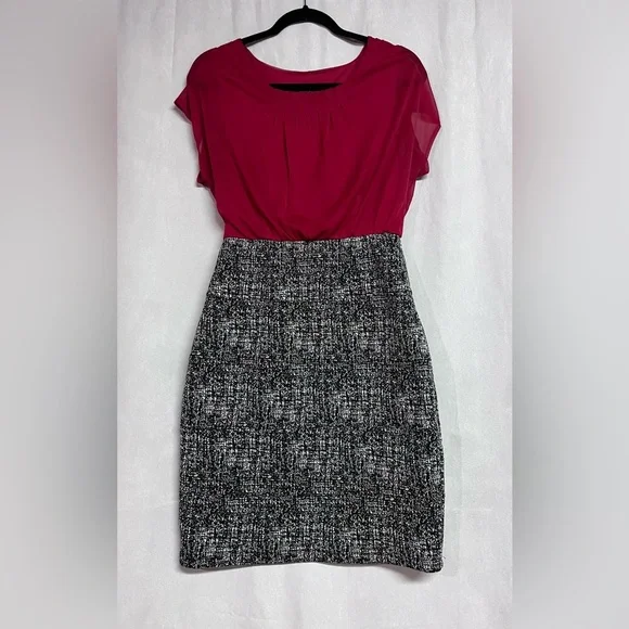 En Focus Blouson Pencil Dress Size 10 - Picture 2 of 6